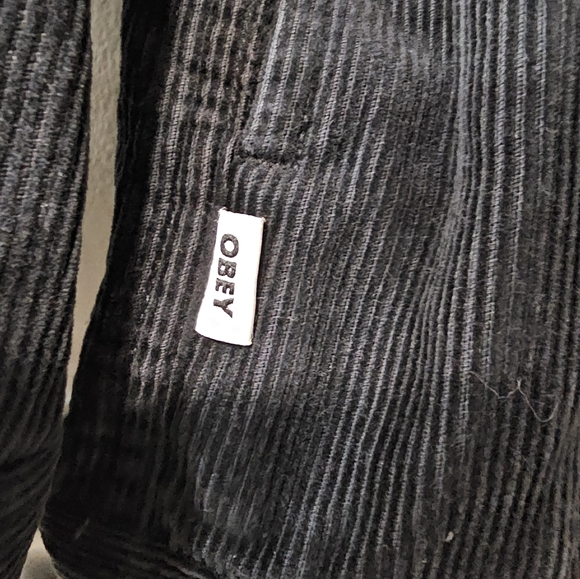 Obey Polo overshirt corduroy - Picture 3 of 6